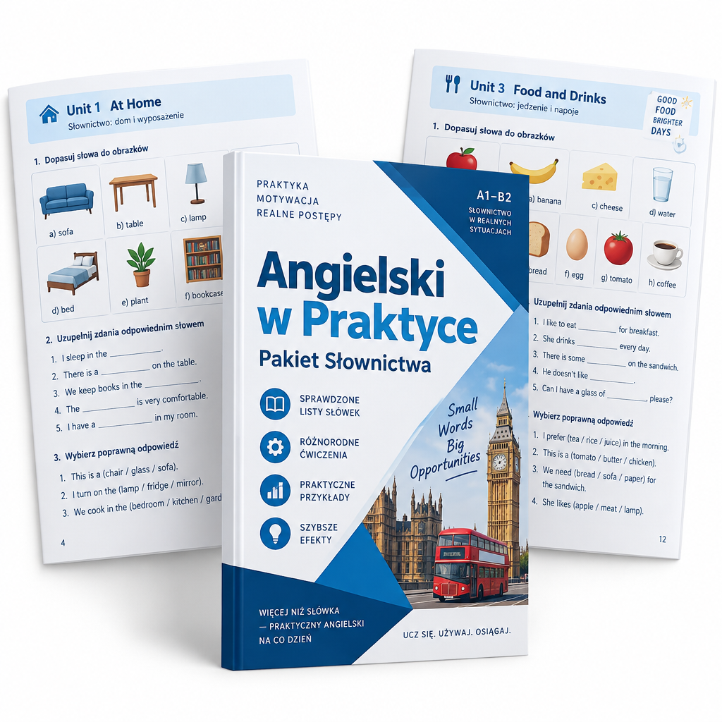 Angielski w Praktyce – Pakiet Słownictwa