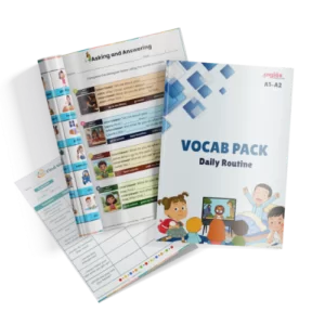 Vocab Pack – Daily Routines